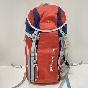 Manfrotto Offroad Hiking Camera Backpack in Red/Blue - 30L - Padded Pockets Bag